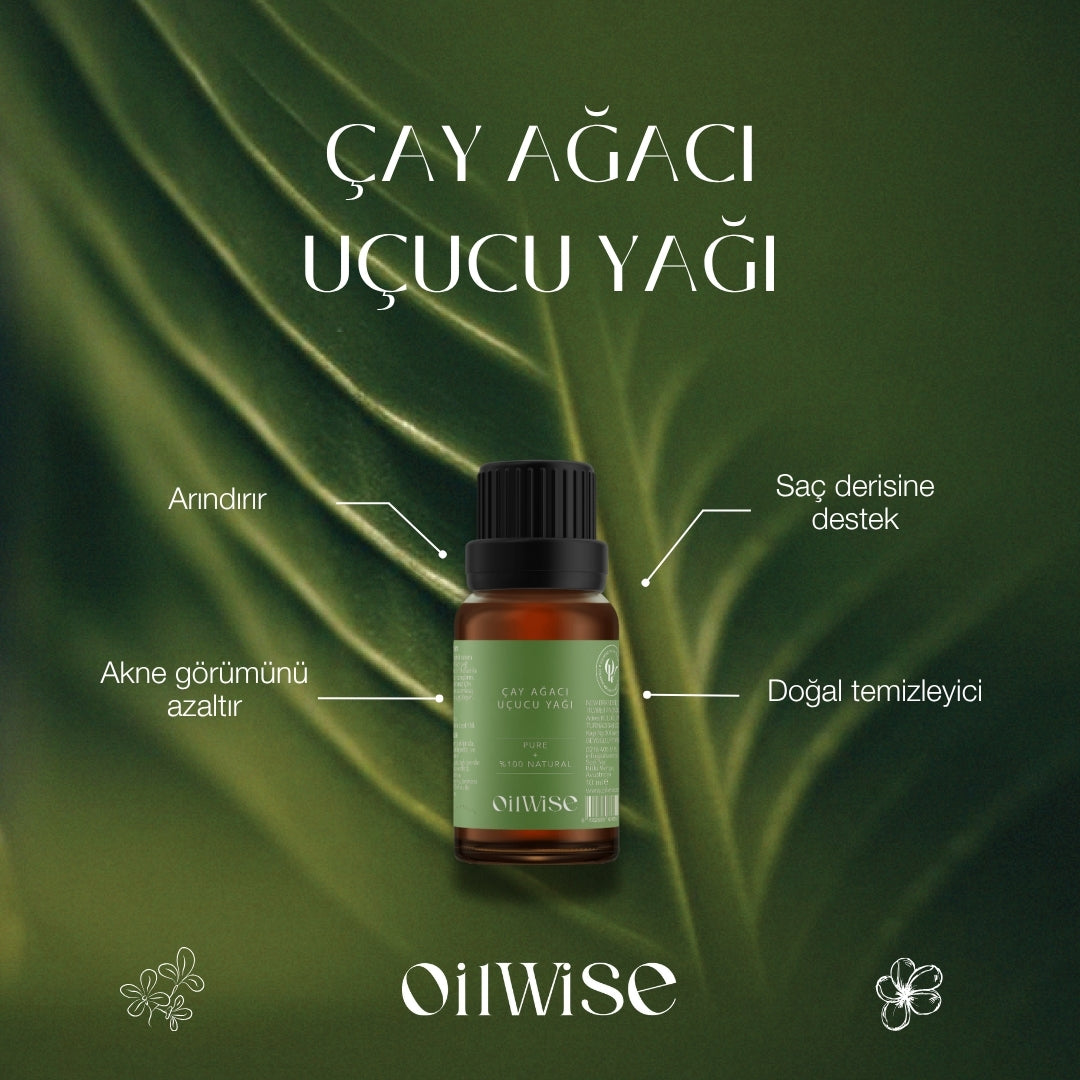 Oilwise - Çay Ağacı Uçucu Yağı  - Özellikler