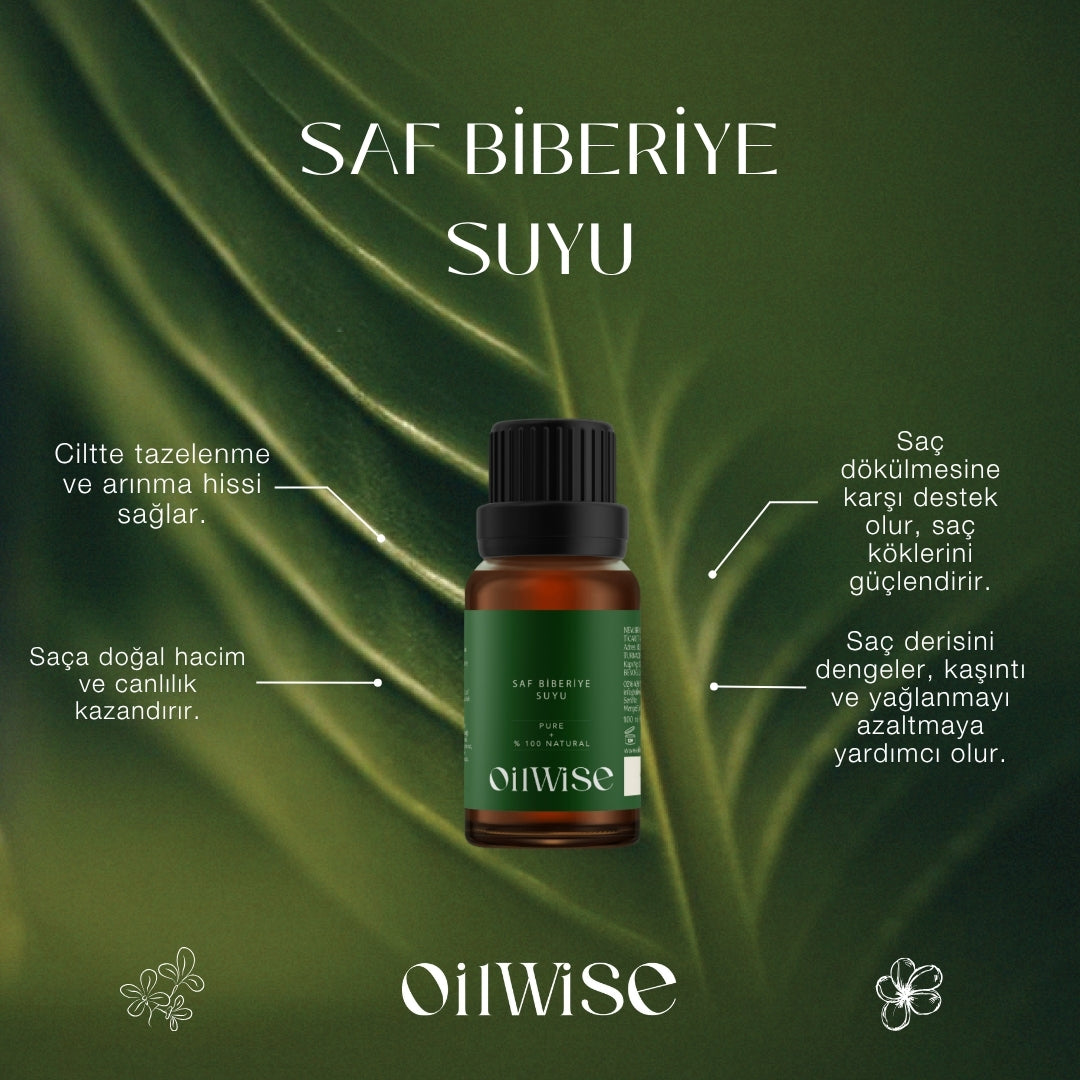 Oilwise - Saf Biberiye Suyu - Özellikler