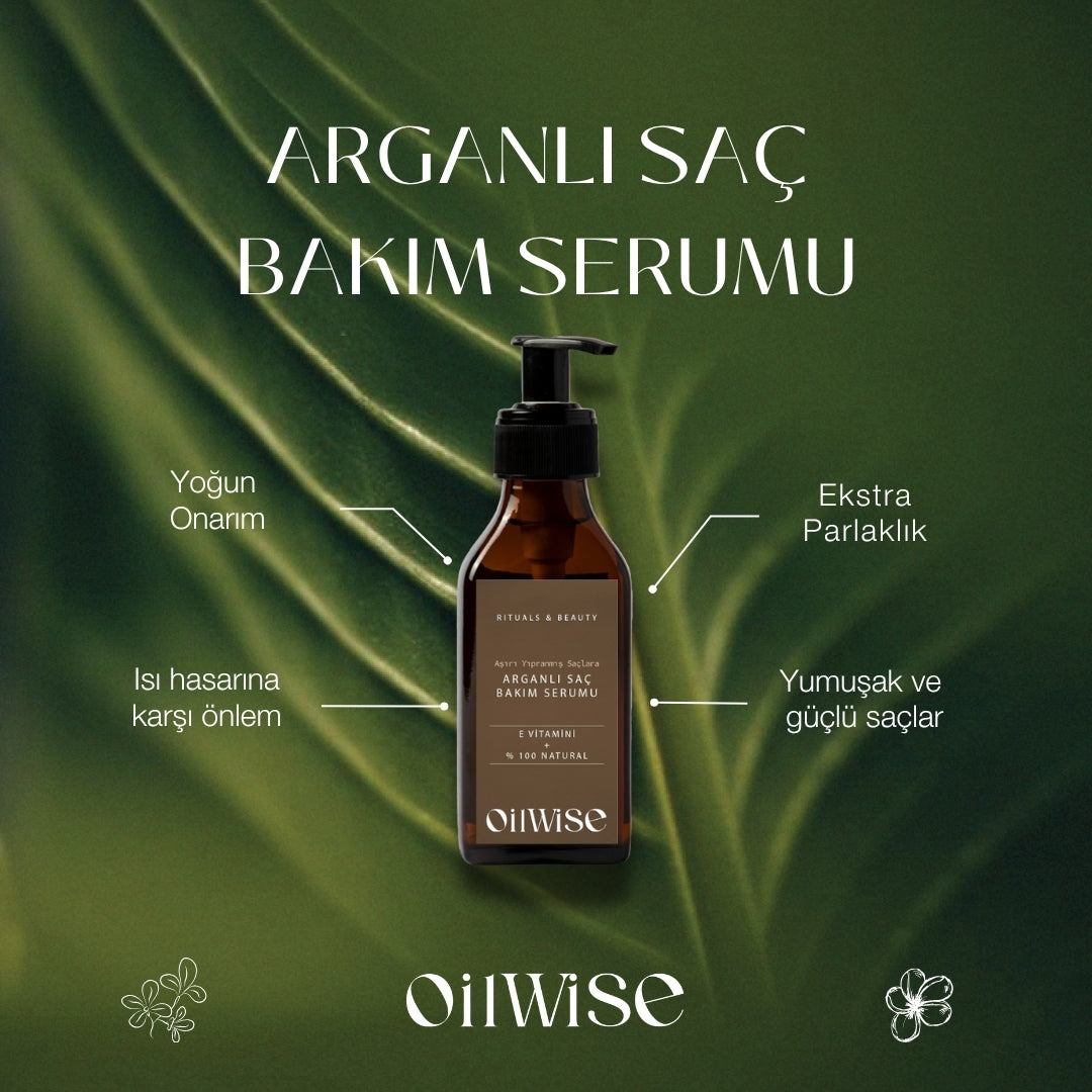 Oilwise - Arganlı Saç Bakım Serumu  - Özellikler
