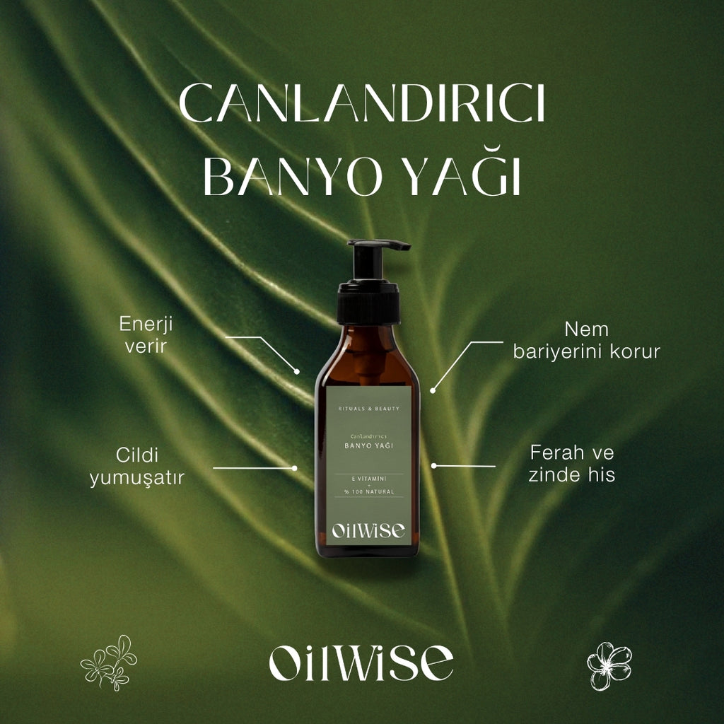 Oilwise - Canlandırıcı Banyo Yağı  - Özellikler