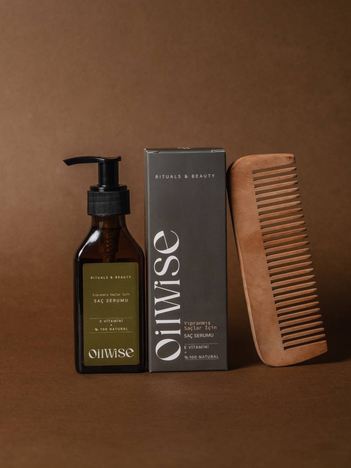 Oilwise Yıpranmış Saçlar için Saç Serumu